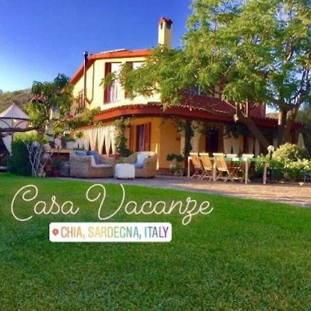 Casa Vacanze Richi&Michi Chia Villa Exterior foto
