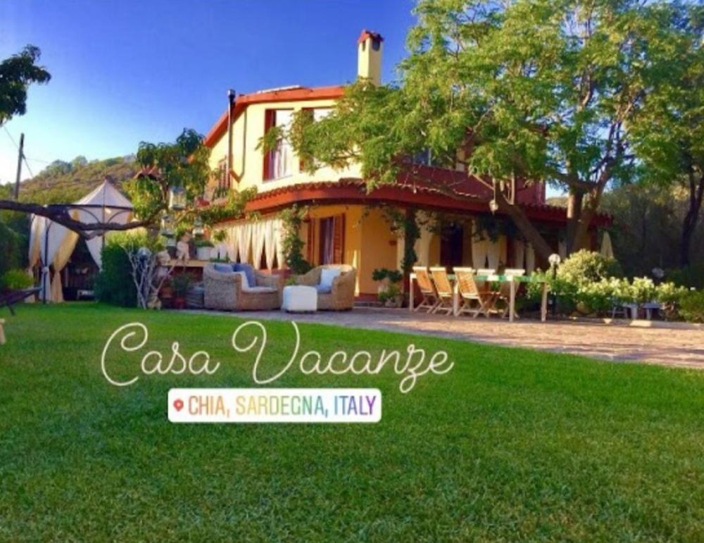 Casa Vacanze Richi&Michi Chia Villa Exterior foto
